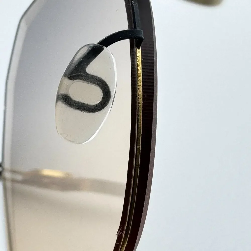 Mykita Sunglasses Studio 10.1 Col 256 Gold Indigo Butterfly Oversized Frame 61mm